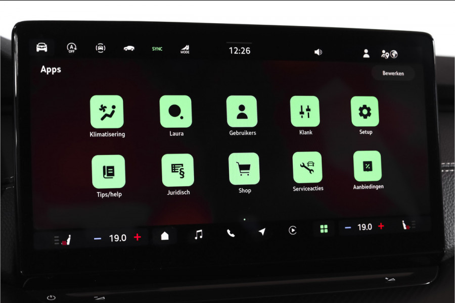 Škoda Octavia Combi 1.5 TSI MHEV 150 PK Sportline Tour | Elek. Trekhaak | Matrix Led | Adapt. Cruise | Winterpakket | 13 inch Navi | Camera | NAV + App. Connect | ECC | Elek. Klep | LM 18" | 1414