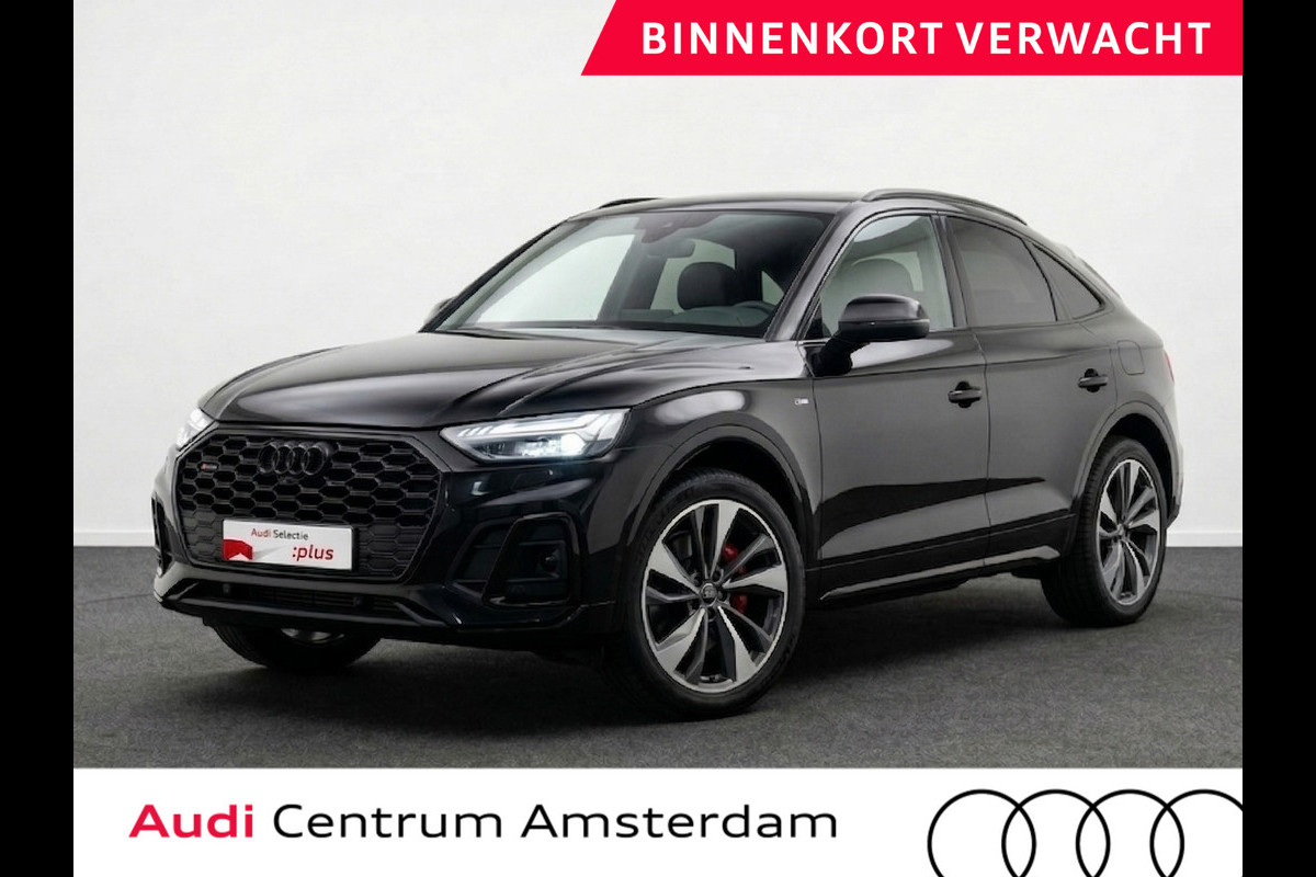Audi Q5 Sportback 55 TFSI e S edition Competition 367pk | Komt half april binnen | Panoramadak | Trekhaak | Head uo Display | B&O Premium Audio | Verlengde garantie