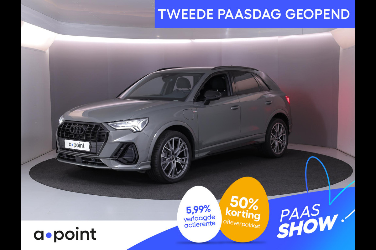 Audi Q3 45 TFSI e S edition 245pk | Parkeercamera | Navigatie| 20 inch Lichtmetalen velgen | 3 spaaks afgevlakt stuurwiel