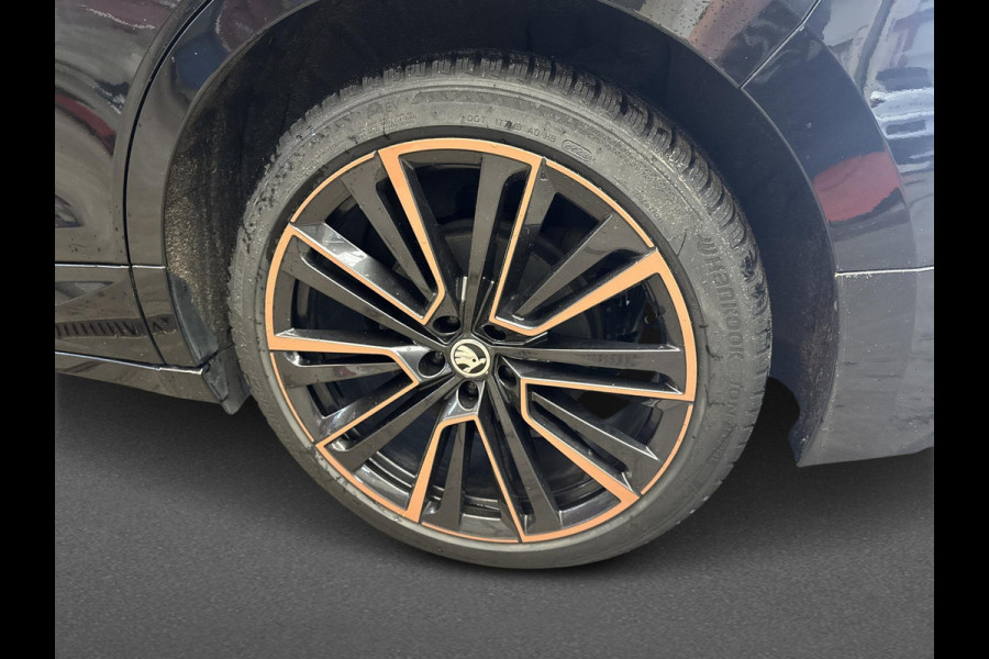 Škoda ENYAQ iV 60 Founders Edition Black | 21 inch | Panaromadak | Lederen bekleding