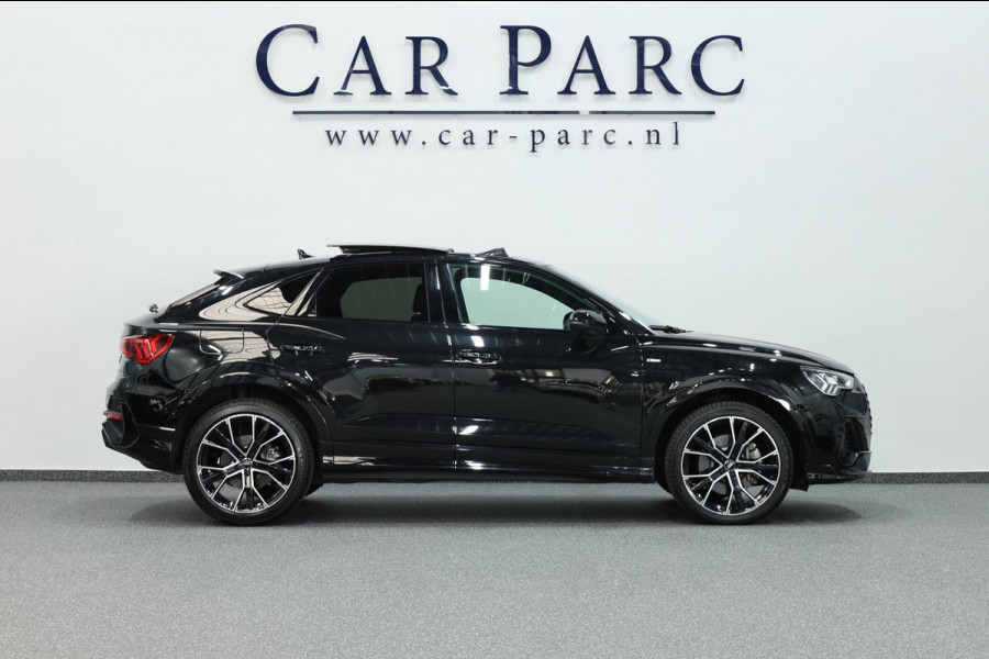 Audi Q3 Sportback 45 TFSI quattro S edition 3x S-LINE/VIRTUAL/PANO/LEDER+S.VERWARMING/20" LMV/CAM/LINE/ACC/ECC/12 MND GARANTIE!