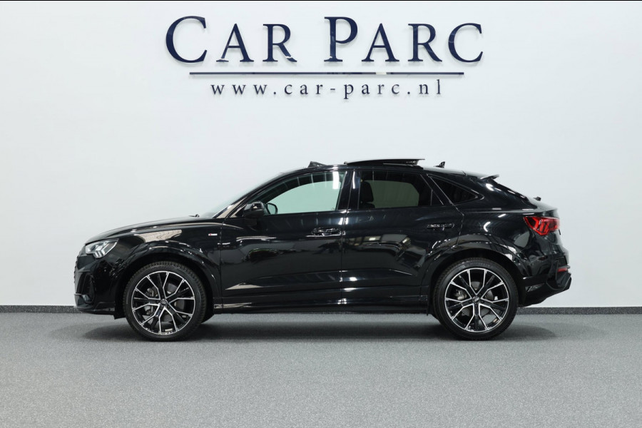 Audi Q3 Sportback 45 TFSI quattro S edition 3x S-LINE/VIRTUAL/PANO/LEDER+S.VERWARMING/20" LMV/CAM/LINE/ACC/ECC/12 MND GARANTIE!