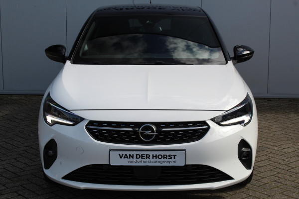 Opel Corsa 1.2-100pk Turbo GS Line. Erg mooie sportieve wagen, slechts 23.500 ! Panoramadak, Lane- en side assist, Telefoonvoorb., Cruise Cntrl, LED verl., PDC v+a, LM wielen, Climate Control,  Navigatie by Apple/Android, Stoel- en stuurwiel verwarming etc.