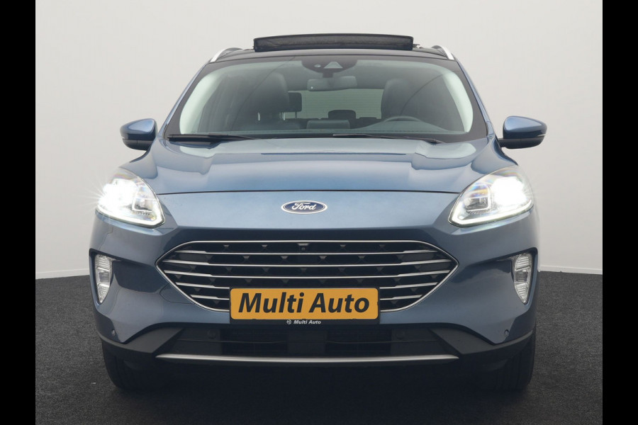 Ford Kuga 2.5 Titanium X PHEV 225pk Dealer O.H. | Panodak | Adaptive Cruise | 360 Camera | Bang & Olufsen Sound | Sportstoelen & Stuur Verwarmd | Keyless | Blis | Virtual | Navigatie | DAB | Plug In Hybrid |
