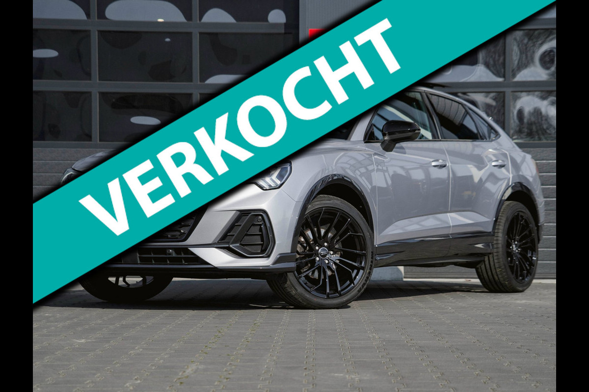 Audi Q3 Sportback 35 TFSI S Edition Panoramdak|Trekhaak|Leder|Stoelverwarming|Camera