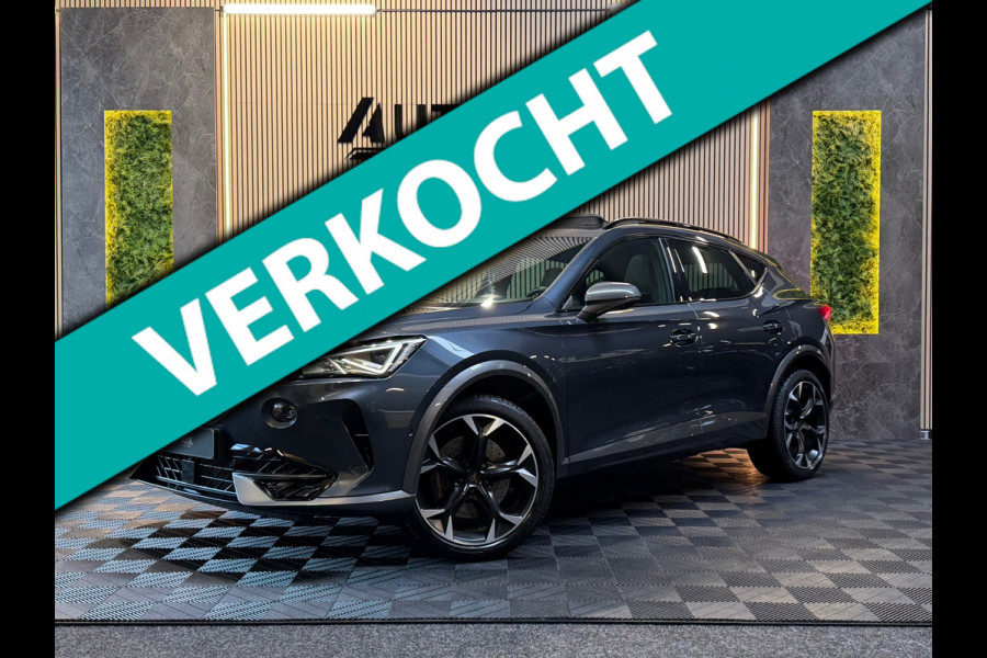 CUPRA Formentor 2.0 TSI 4DRIVE|310PK|PANORAMADAK|BEATS BY DRE|MEMORYSEATS|KEYLESS|CARPLAY|DEALER ONDERHOUDEN|SFEERVERLICHT|BOMVOL!