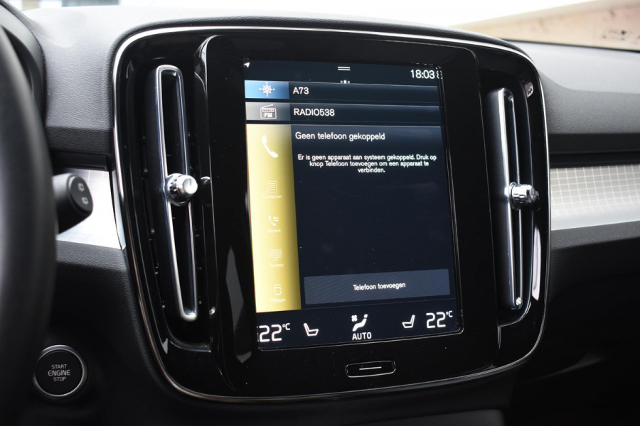 Volvo XC40 T4 211PK Automaat Plug-in hybrid Plus Bright / Navigatie / Cruise control / Harman Kardon / Stuur- & Stoelverwarming / Elektrische achterklep / Achteruitrijcamera / Elektrische stoelverst. met geheugen / Extra getint glas