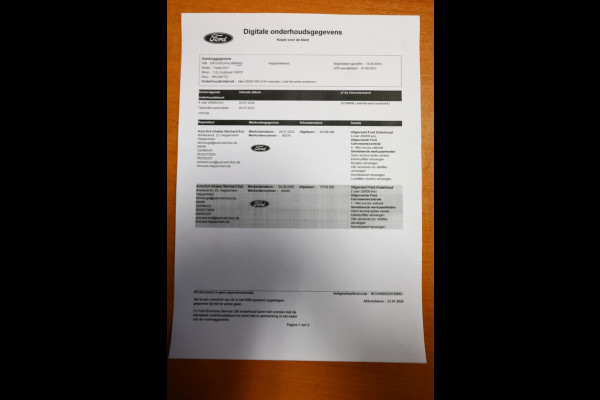 Ford Fiesta 1.0 EcoBoost 125 pk ST-Line X NAVI 2017