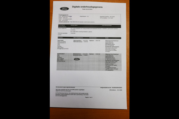 Ford Fiesta 1.0 EcoBoost 125 pk ST-Line X NAVI 2017