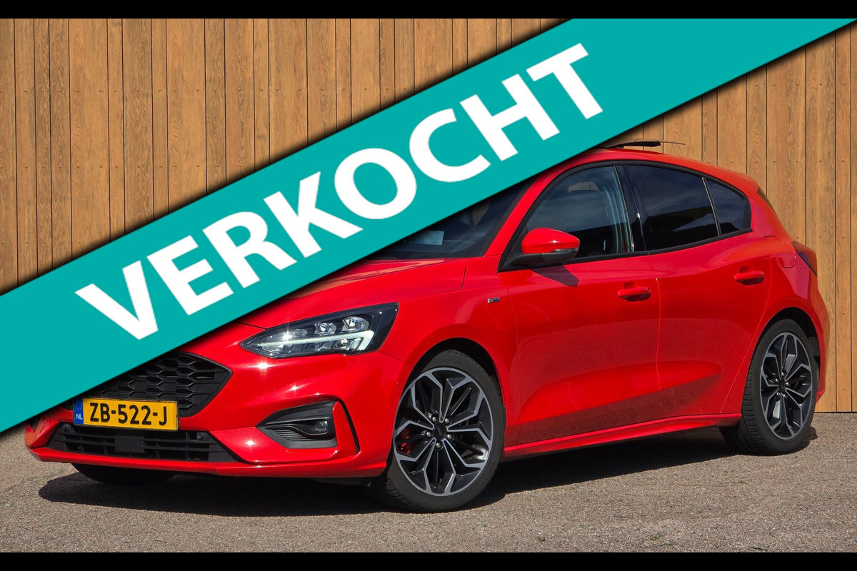 Ford Focus 1.5 EcoBoost ST Line Business Schuifdak - HUD - B&O - Half Leer + elektrisch - Adaptive cruise - LED - Lane centering
