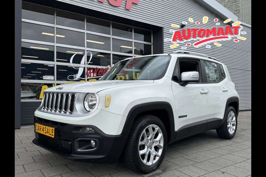 Jeep Renegade 1.4 MultiAir Limited - Automaat I Navigatie I Airco I Leer I Achteruitrij camera / PDC I Dealer onderhouden