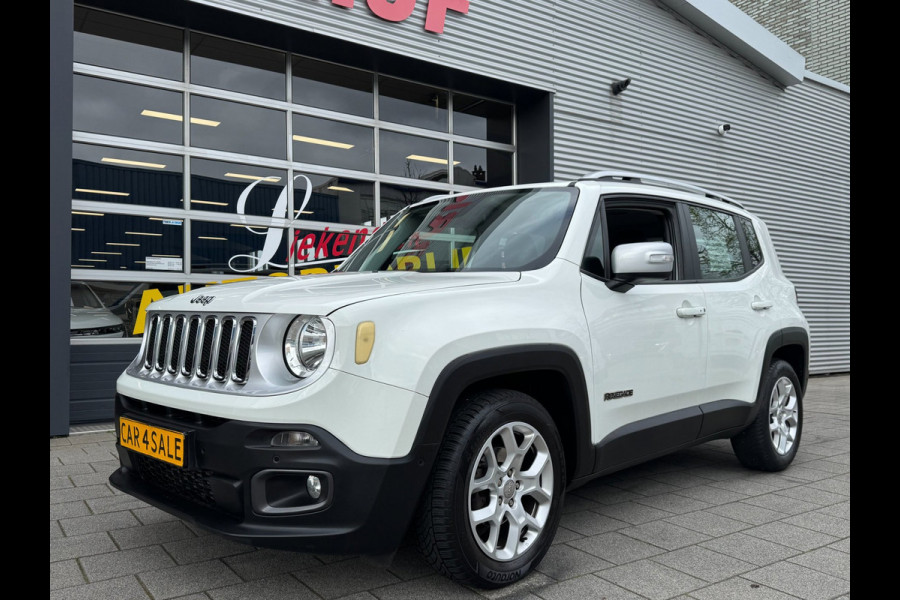Jeep Renegade 1.4 MultiAir Limited - Automaat I Navigatie I Airco I Leer I Achteruitrij camera / PDC I Dealer onderhouden