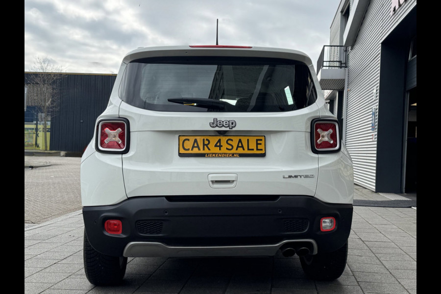 Jeep Renegade 1.4 MultiAir Limited - Automaat I Navigatie I Airco I Leer I Achteruitrij camera / PDC I Dealer onderhouden