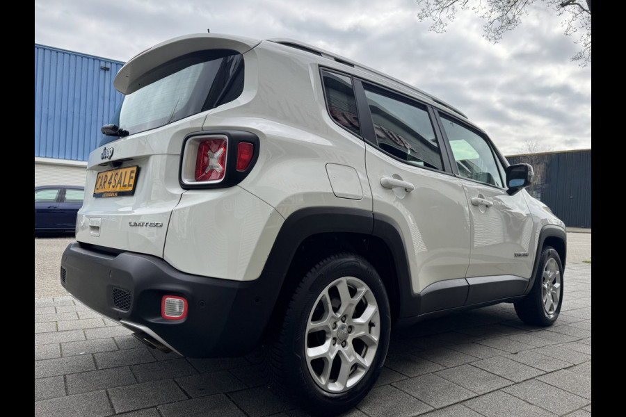 Jeep Renegade 1.4 MultiAir Limited - Automaat I Navigatie I Airco I Leer I Achteruitrij camera / PDC I Dealer onderhouden