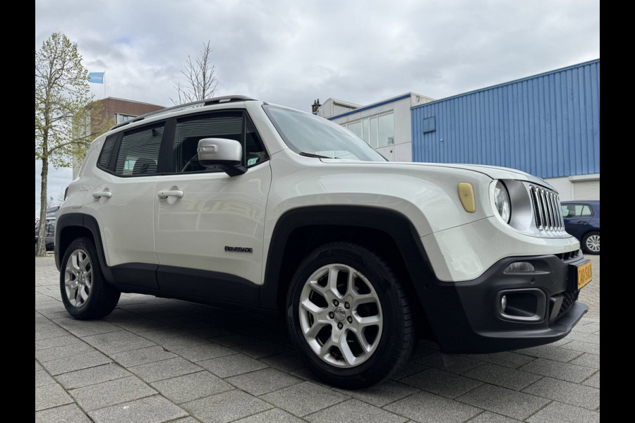 Jeep Renegade 1.4 MultiAir Limited - Automaat I Navigatie I Airco I Leer I Achteruitrij camera / PDC I Dealer onderhouden