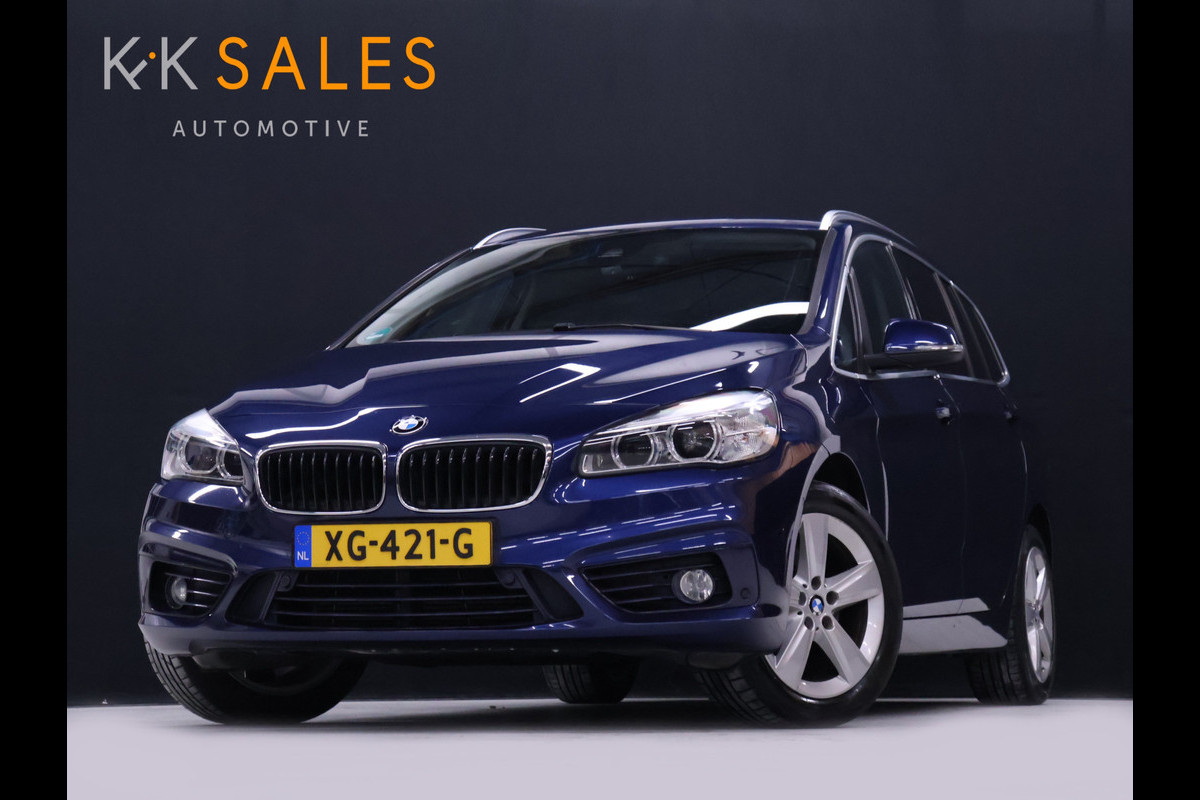 BMW 2 Serie Gran Tourer 218i 7p. Corporate Lease Executive [TREKHAAK, CRUISE CONTROL, BLUETOOTH TELEFOON, ACHTERUITRIJCAMERA, PDC V+A, STOELVERWARMING, 7-ZITTER, NIEUWTSAAT]