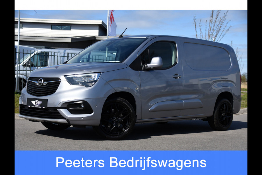 Opel Combo 1.5D L2H1 PB Edition Camera, Cruise, Carplay, Dodehoek, 130pk, Automaat, LED, Sensoren, Clima, Keyless, Uniek!