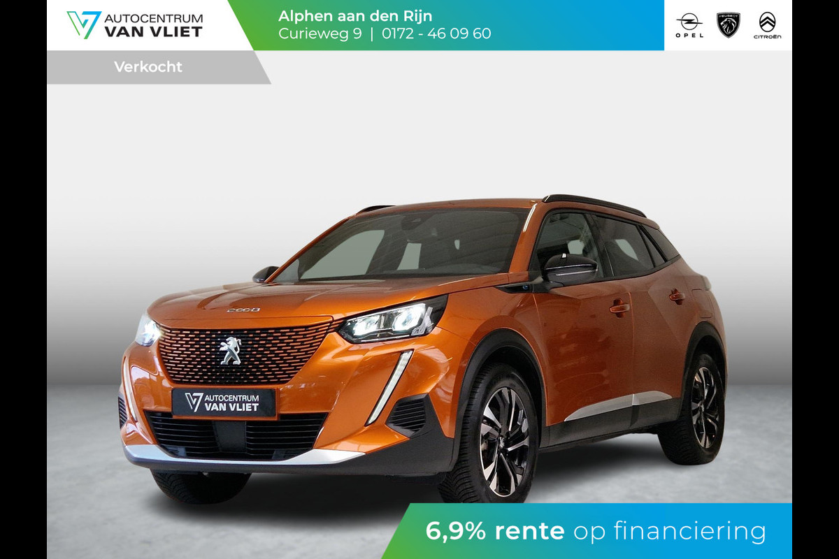 Peugeot e-2008 EV Allure Pack 50 kWh SOH 99,6% | 3-Fase 11 kWh |  Stoelverwarming | Advanced Grip Control | Apple Carplay/Android Auto | Achteruitrijcamera | Cruise Control |