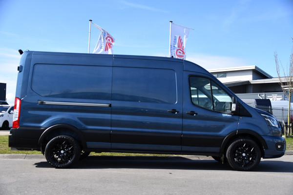 Ford Transit 350 2.0 TDCI L3H2 Limited PB Edition Camera, Cruise, Carplay, 2 x schuifdeur, 185pk, Automaat, Xenon, Multimedia, Trekhaak, Uniek!