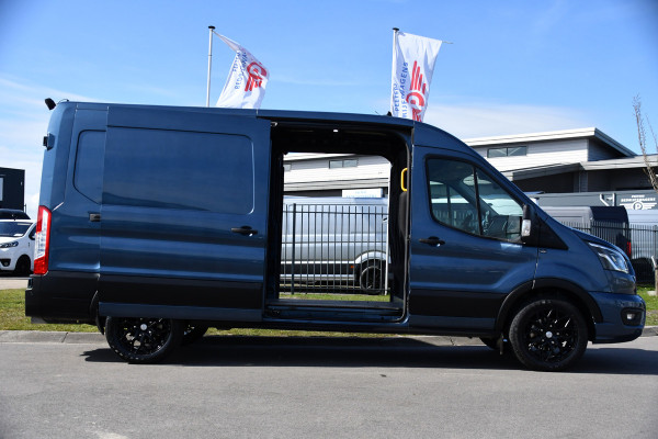 Ford Transit 350 2.0 TDCI L3H2 Limited PB Edition Camera, Cruise, Carplay, 2 x schuifdeur, 185pk, Automaat, Xenon, Multimedia, Trekhaak, Uniek!