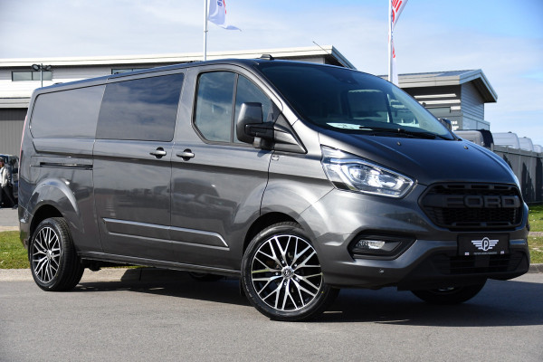 Ford Transit Custom 300 2.0 TDCI L2H1 Limited DC PB Edition Camera, Cruise, Carplay, 170pk, 2 x Schuifdeur, LED, Automaat, Stoelverwarming, Sensoren, Uniek!