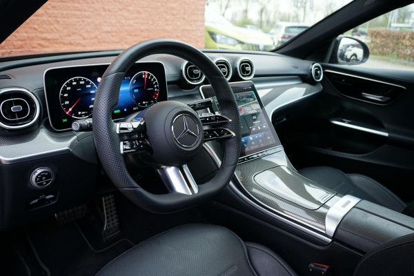 Mercedes-Benz C-Klasse Estate 300 e AMG Line ORIG. NEDERLANDS + AMG / PANORAMA / TREKHAAK / LEDER