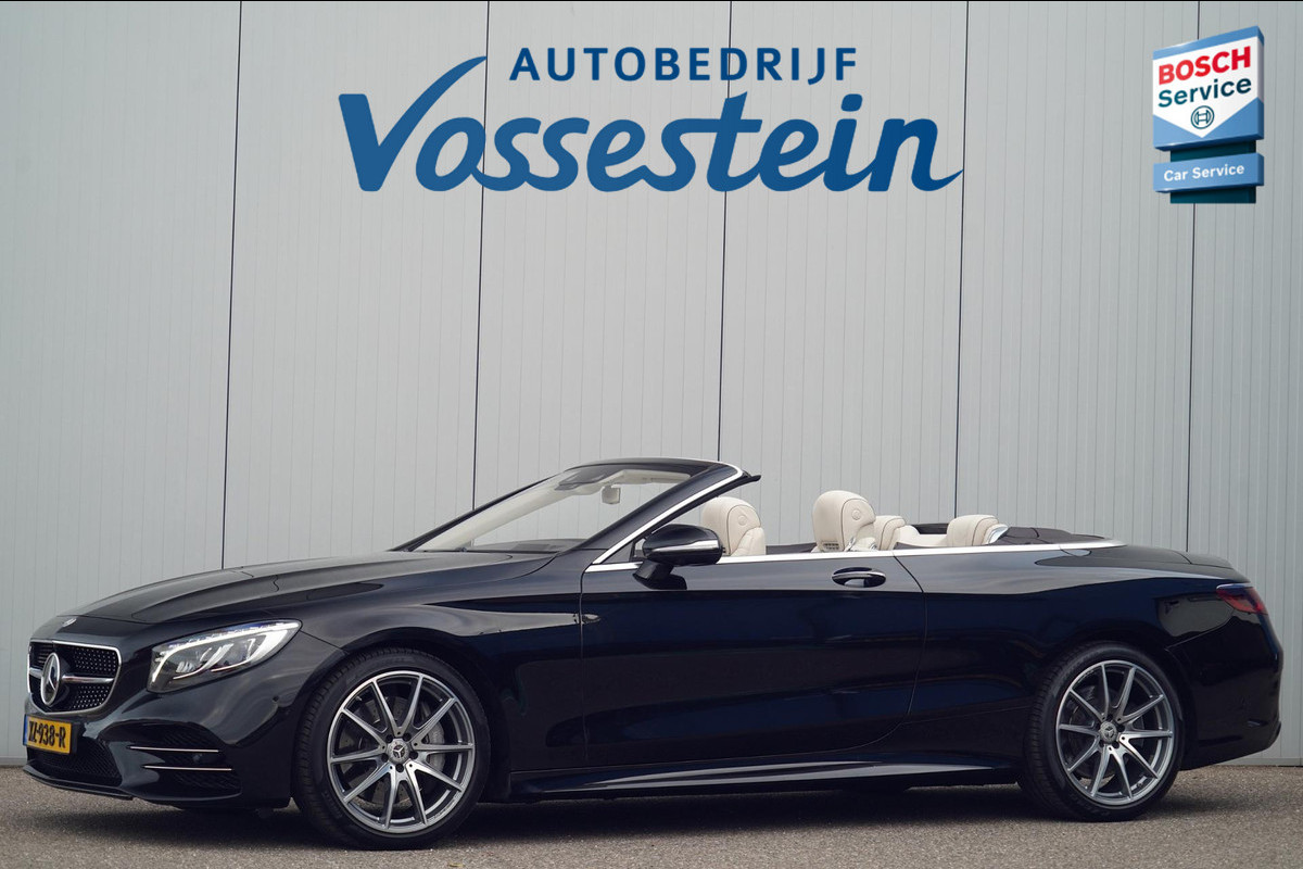 Mercedes-Benz S-Klasse Cabrio 560 Premium Plus / AMG Line / Nachtzicht / Head-Up / Burmester / Zeer Compleet!