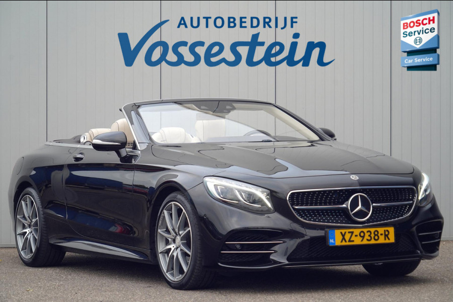 Mercedes-Benz S-Klasse Cabrio 560 Premium Plus / AMG Line / Nachtzicht / Head-Up / Burmester / Zeer Compleet!