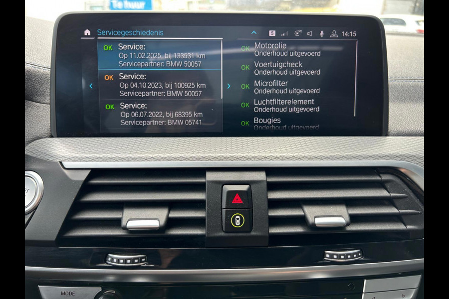 BMW X3 XDrive30e High Executive M-Tech Stoelen