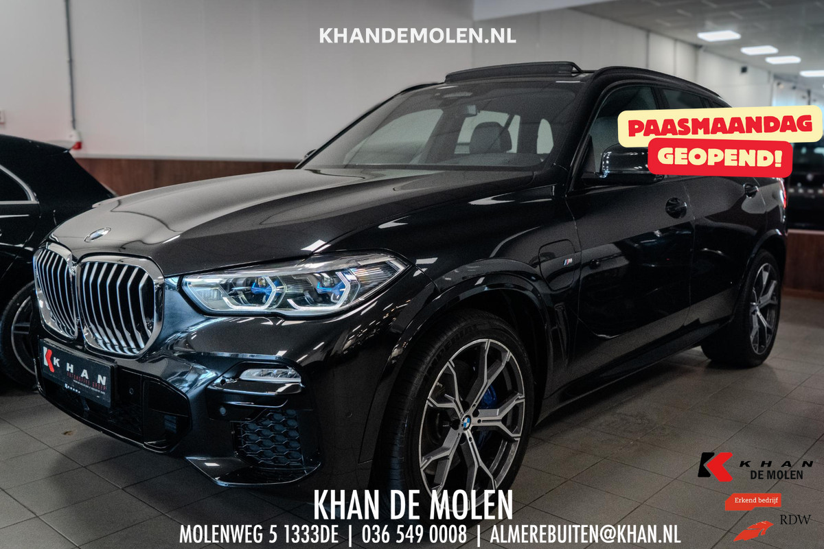 BMW X5 xDrive45e Executive M-Sport Laser|Pano|Memory|360º|Leder|Luchtvering