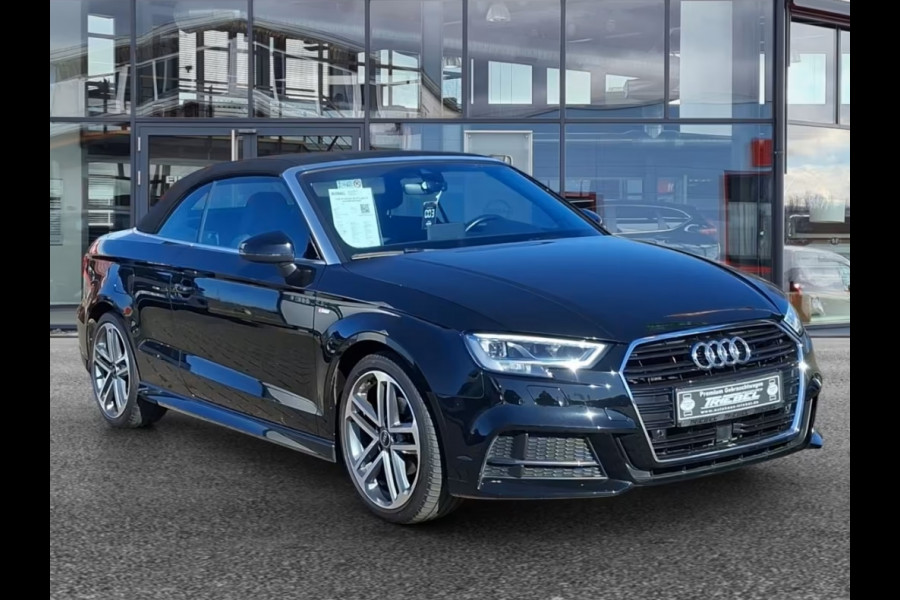 Audi A3 Cabriolet 35 Tfsi S-LINE ** LED, NAVI+, ADAPT. CRUISE, NEKVERW, B&O SOUND, 18-inch LMV ** UNFALLFREI - VOL. DEALER ONDERH. ** ** INFORMEER OOK NAAR ONZE AANTREKKELIJKE FINANCIAL-LEASE TARIEVEN **