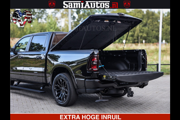Dodge Ram 1500 Night Premium | Full Option | Eerste Eigenaar | De Meest Luxe Pick-Up in zijn Klasse | Comfortabele Dubbele Cabine met Royale 5 Zitplaatsen | Bom Vol |
