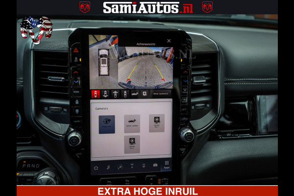 Dodge Ram 1500 Night Premium | Full Option | Eerste Eigenaar | De Meest Luxe Pick-Up in zijn Klasse | Comfortabele Dubbele Cabine met Royale 5 Zitplaatsen | Bom Vol |