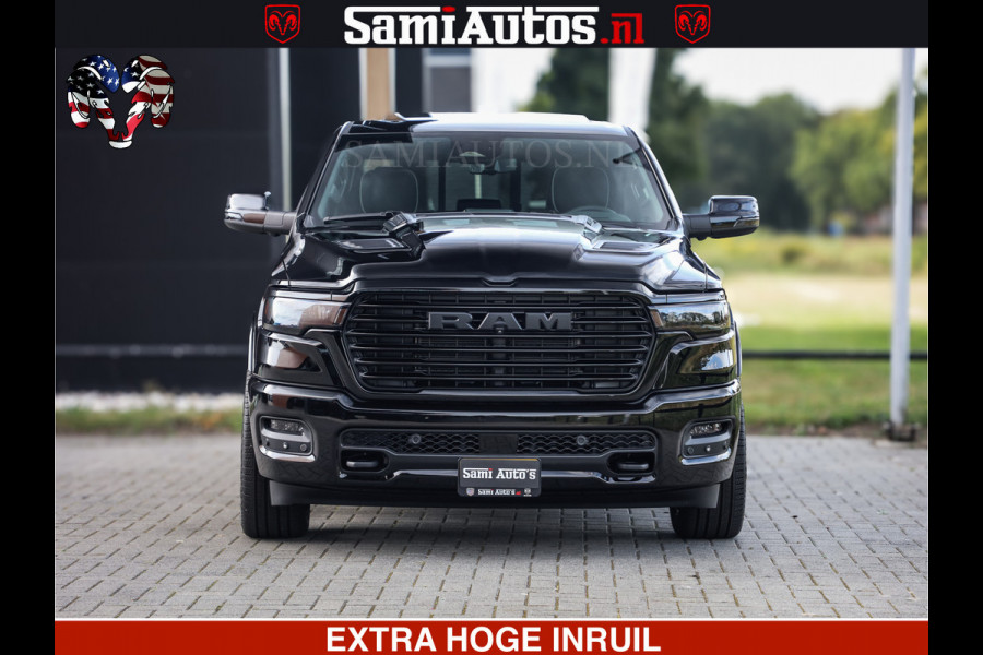 Dodge Ram 1500 Night Premium | Full Option | Eerste Eigenaar | De Meest Luxe Pick-Up in zijn Klasse | Comfortabele Dubbele Cabine met Royale 5 Zitplaatsen | Bom Vol |