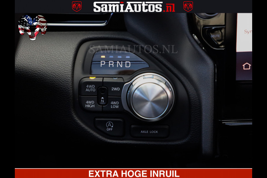 Dodge Ram 1500 Night Premium | Full Option | Eerste Eigenaar | De Meest Luxe Pick-Up in zijn Klasse | Comfortabele Dubbele Cabine met Royale 5 Zitplaatsen | Bom Vol |
