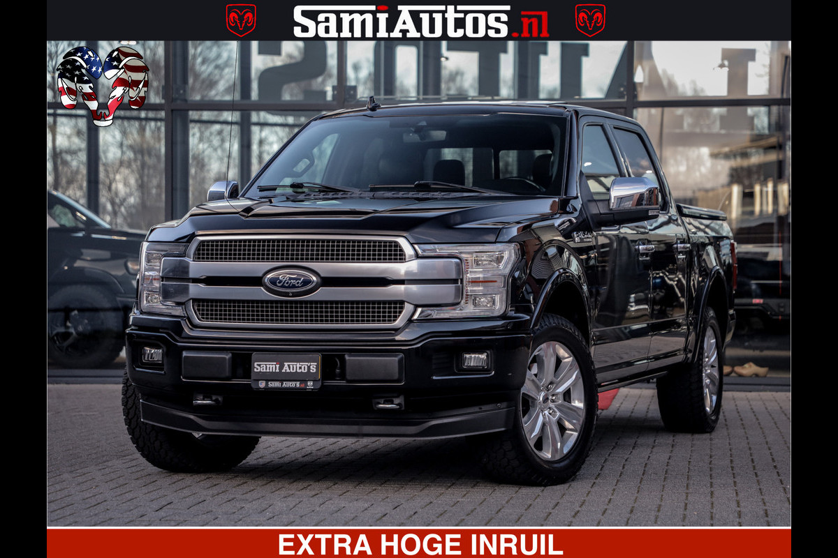 Ford USA F-150 VOL OPTIES | 4X4 381PK | 3500KG | 360 CAM | OPEN DAK | FULL LED | TONNEAU COVER | ADAPTIVE CRUISE | MASSAGE STOELEN | LANE ASSIST | DODE HOEK ASSISTENT