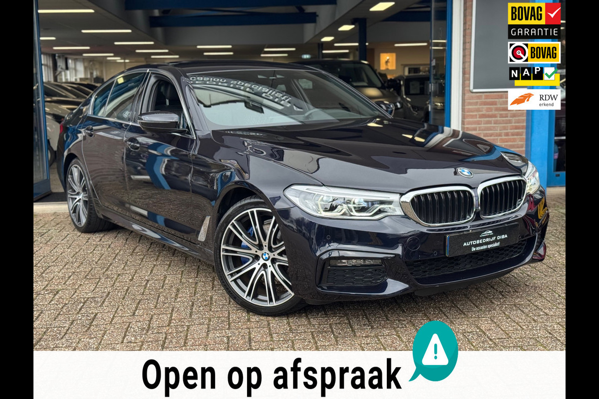 BMW 5 Serie 530e M-Pakket 2019 NAVI LEDER CAMERA LM NAP!