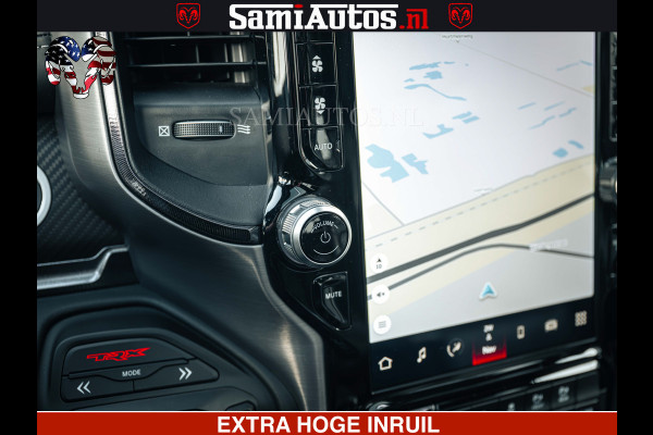 Dodge Ram TRX HELLCAT | 6.2 V8 702PK | FLAME RED | BOM VOL | CARBON | RAMBAR | HUD | LPG | BEAD-LOCK WHEELS | CREW CAB 5 PERSOONS | BEDRIJFS AUTO DUBBELE CABINE DC |