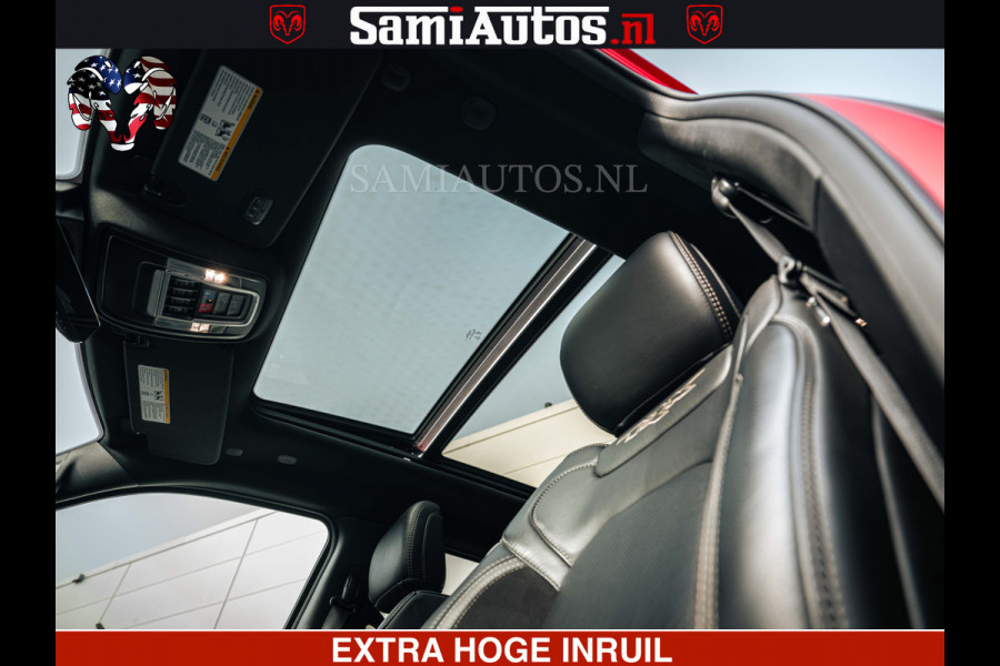 Dodge Ram TRX HELLCAT | 6.2 V8 702PK | FLAME RED | BOM VOL | CARBON | RAMBAR | HUD | LPG | BEAD-LOCK WHEELS | CREW CAB 5 PERSOONS | BEDRIJFS AUTO DUBBELE CABINE DC |