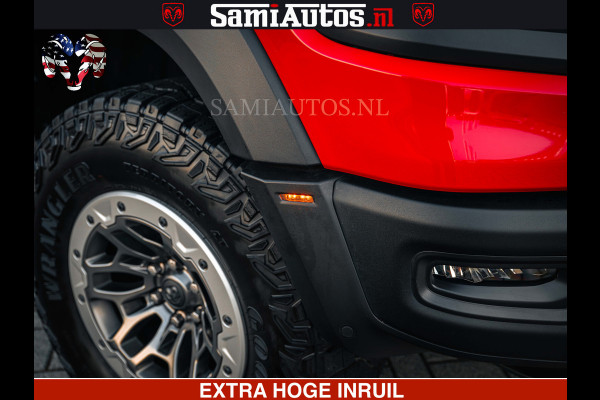 Dodge Ram TRX HELLCAT | 6.2 V8 702PK | FLAME RED | BOM VOL | CARBON | RAMBAR | HUD | LPG | BEAD-LOCK WHEELS | CREW CAB 5 PERSOONS | BEDRIJFS AUTO DUBBELE CABINE DC |