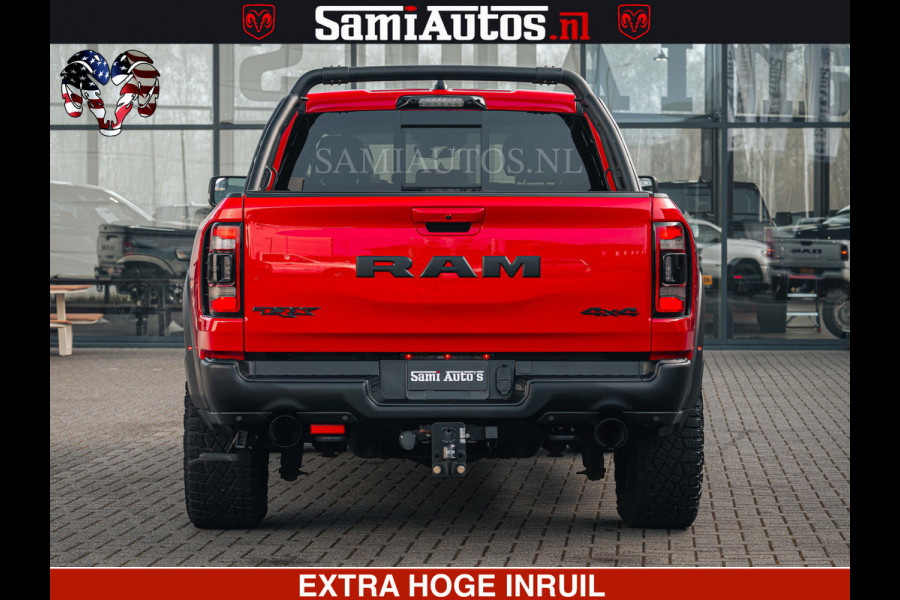 Dodge Ram TRX HELLCAT | 6.2 V8 702PK | FLAME RED | BOM VOL | CARBON | RAMBAR | HUD | LPG | BEAD-LOCK WHEELS | CREW CAB 5 PERSOONS | BEDRIJFS AUTO DUBBELE CABINE DC |