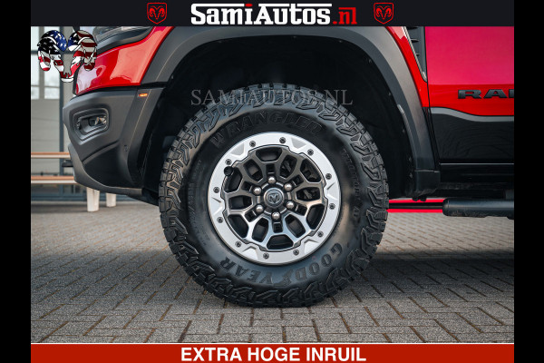 Dodge Ram TRX HELLCAT | 6.2 V8 702PK | FLAME RED | BOM VOL | CARBON | RAMBAR | HUD | LPG | BEAD-LOCK WHEELS | CREW CAB 5 PERSOONS | BEDRIJFS AUTO DUBBELE CABINE DC |