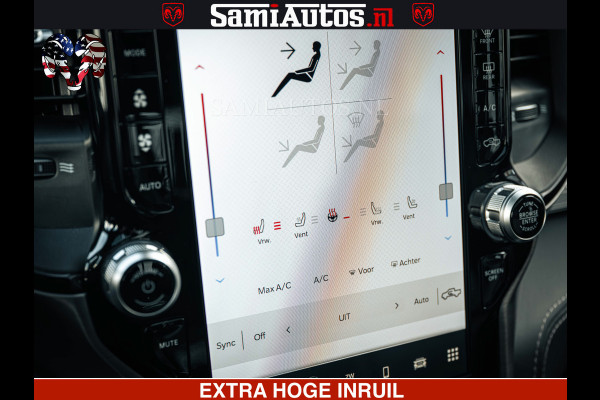 Dodge Ram TRX HELLCAT | 6.2 V8 702PK | FLAME RED | BOM VOL | CARBON | RAMBAR | HUD | LPG | BEAD-LOCK WHEELS | CREW CAB 5 PERSOONS | BEDRIJFS AUTO DUBBELE CABINE DC |