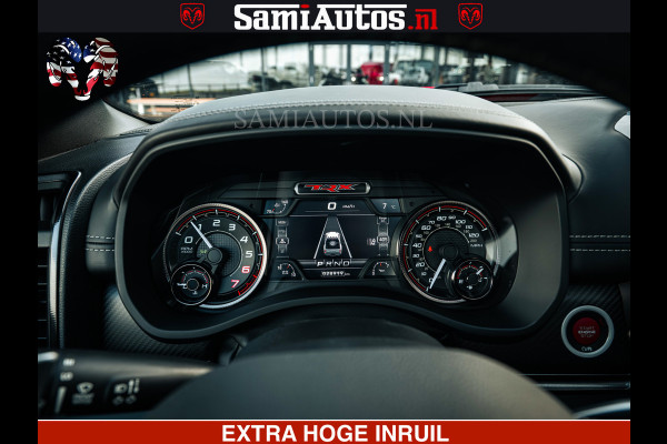 Dodge Ram TRX HELLCAT | 6.2 V8 702PK | FLAME RED | BOM VOL | CARBON | RAMBAR | HUD | LPG | BEAD-LOCK WHEELS | CREW CAB 5 PERSOONS | BEDRIJFS AUTO DUBBELE CABINE DC |