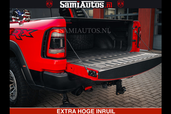 Dodge Ram TRX HELLCAT | 6.2 V8 702PK | FLAME RED | BOM VOL | CARBON | RAMBAR | HUD | LPG | BEAD-LOCK WHEELS | CREW CAB 5 PERSOONS | BEDRIJFS AUTO DUBBELE CABINE DC |