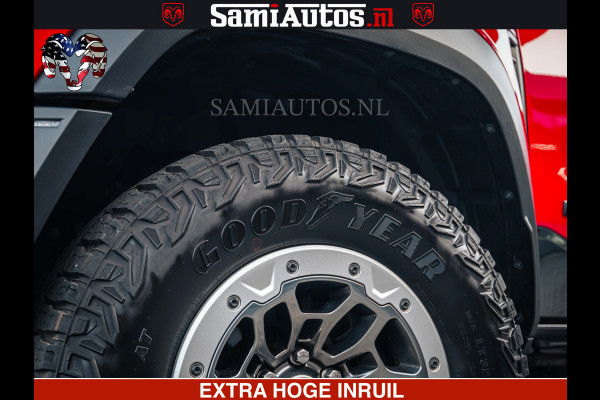 Dodge Ram TRX HELLCAT | 6.2 V8 702PK | FLAME RED | BOM VOL | CARBON | RAMBAR | HUD | LPG | BEAD-LOCK WHEELS | CREW CAB 5 PERSOONS | BEDRIJFS AUTO DUBBELE CABINE DC |