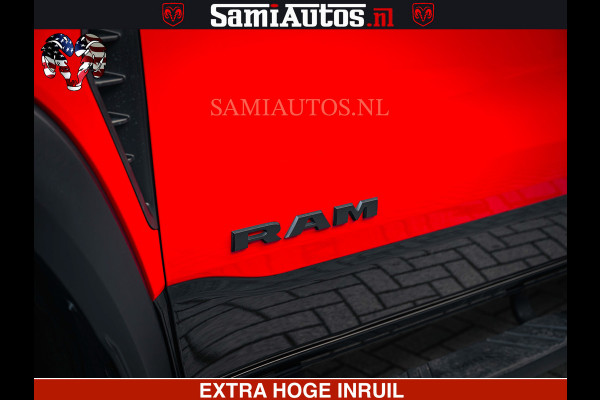 Dodge Ram TRX HELLCAT | 6.2 V8 702PK | FLAME RED | BOM VOL | CARBON | RAMBAR | HUD | LPG | BEAD-LOCK WHEELS | CREW CAB 5 PERSOONS | BEDRIJFS AUTO DUBBELE CABINE DC |