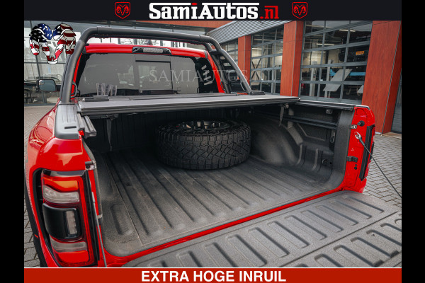 Dodge Ram TRX HELLCAT | 6.2 V8 702PK | FLAME RED | BOM VOL | CARBON | RAMBAR | HUD | LPG | BEAD-LOCK WHEELS | CREW CAB 5 PERSOONS | BEDRIJFS AUTO DUBBELE CABINE DC |