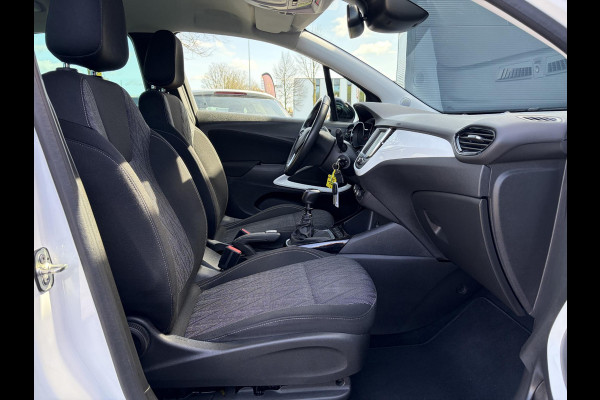 Opel Crossland X 1.2 Turbo Edition 2020 Dealer Onderhouden,Camera,Apple Carplay/Android Auto,110pk,Clima,Cruise,Pdc V+A,Rijstrooksensor,6 Bak,N.A.P,Bj 12-2020,Apk tot 01-2027