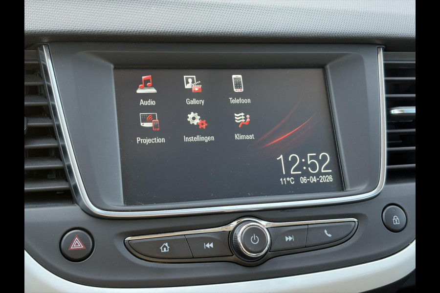 Opel Crossland X 1.2 Turbo Edition 2020 Dealer Onderhouden,Camera,Apple Carplay/Android Auto,110pk,Clima,Cruise,Pdc V+A,Rijstrooksensor,6 Bak,N.A.P,Bj 12-2020,Apk tot 01-2027